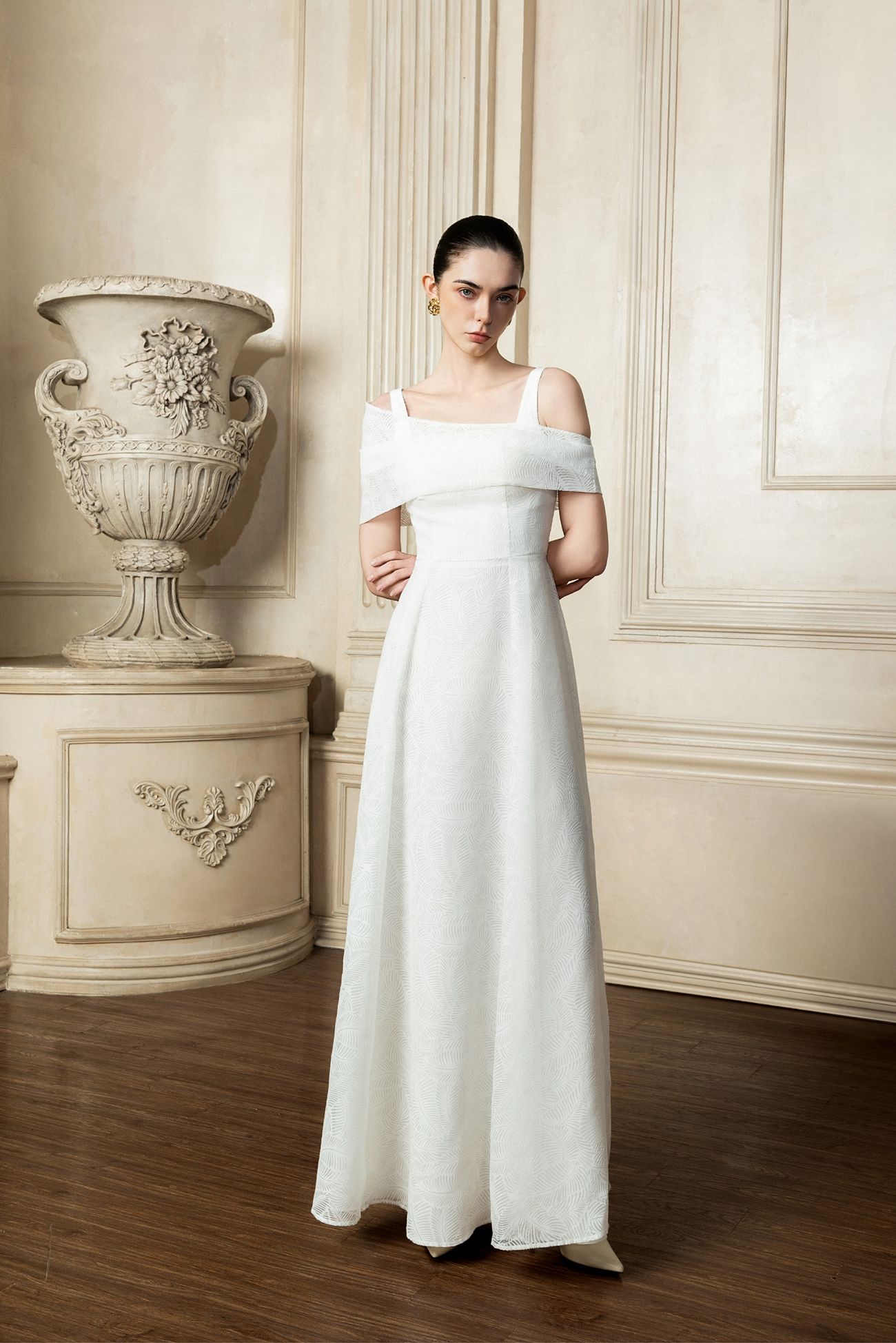 DESI OFF THE SHOULDER DRESS