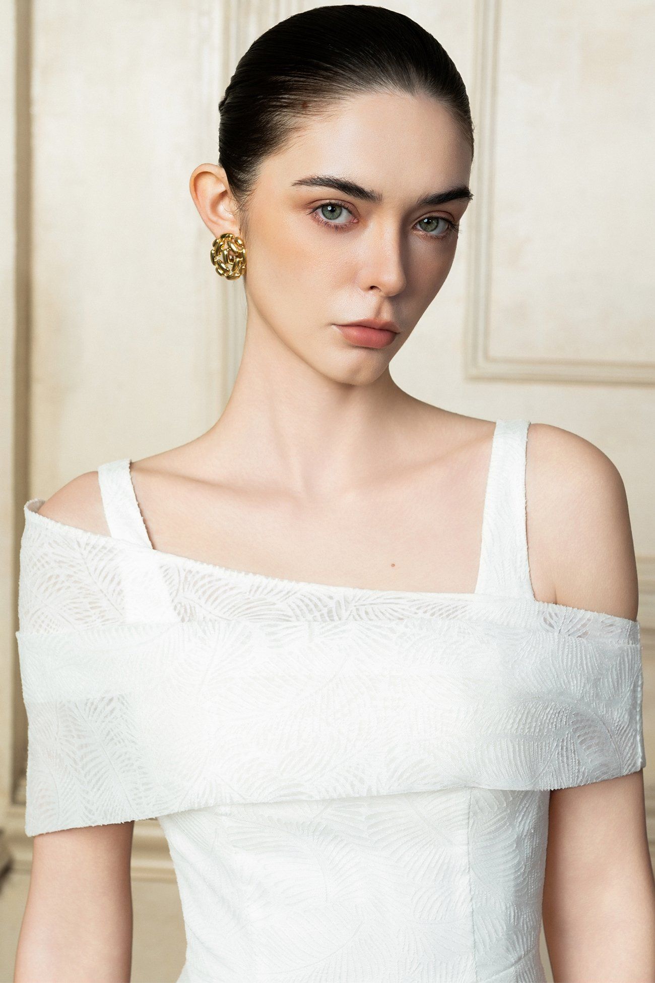 DESI OFF THE SHOULDER DRESS