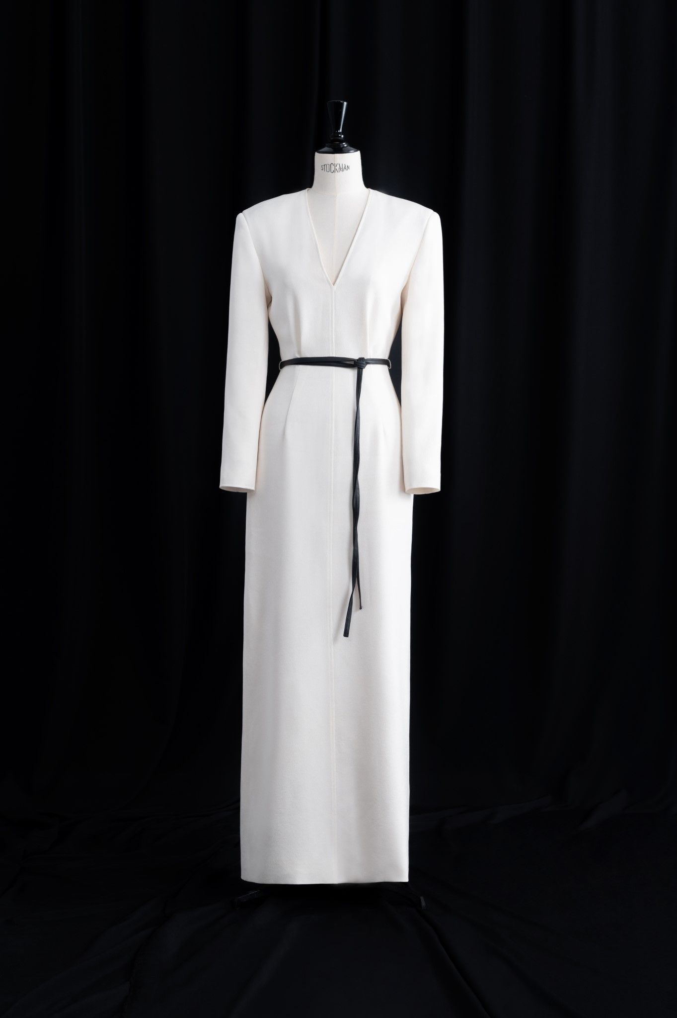 Đầm Dài Cổ V Nữ WHITE ANT SANDRO LONG DRESS 121300001