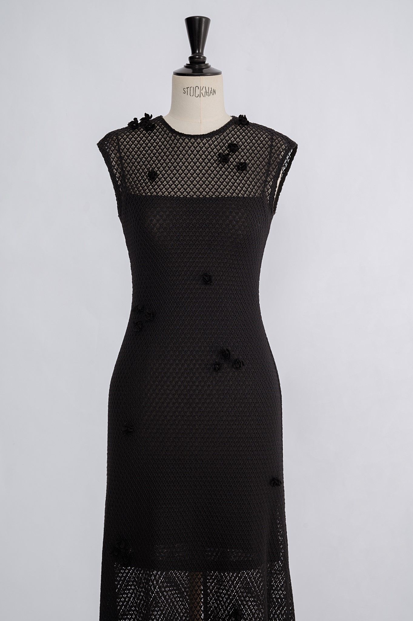 CLIO LACE EMB LONG DRESS