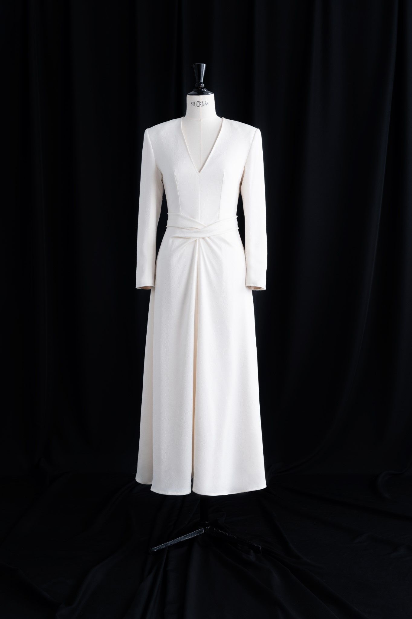 DIA V-NECK WRAP DRESS
