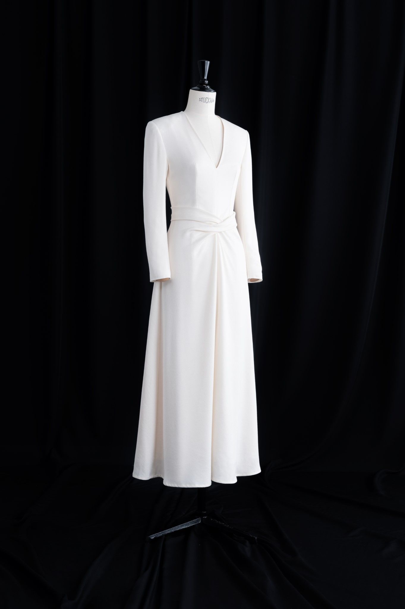 DIA V-NECK WRAP DRESS