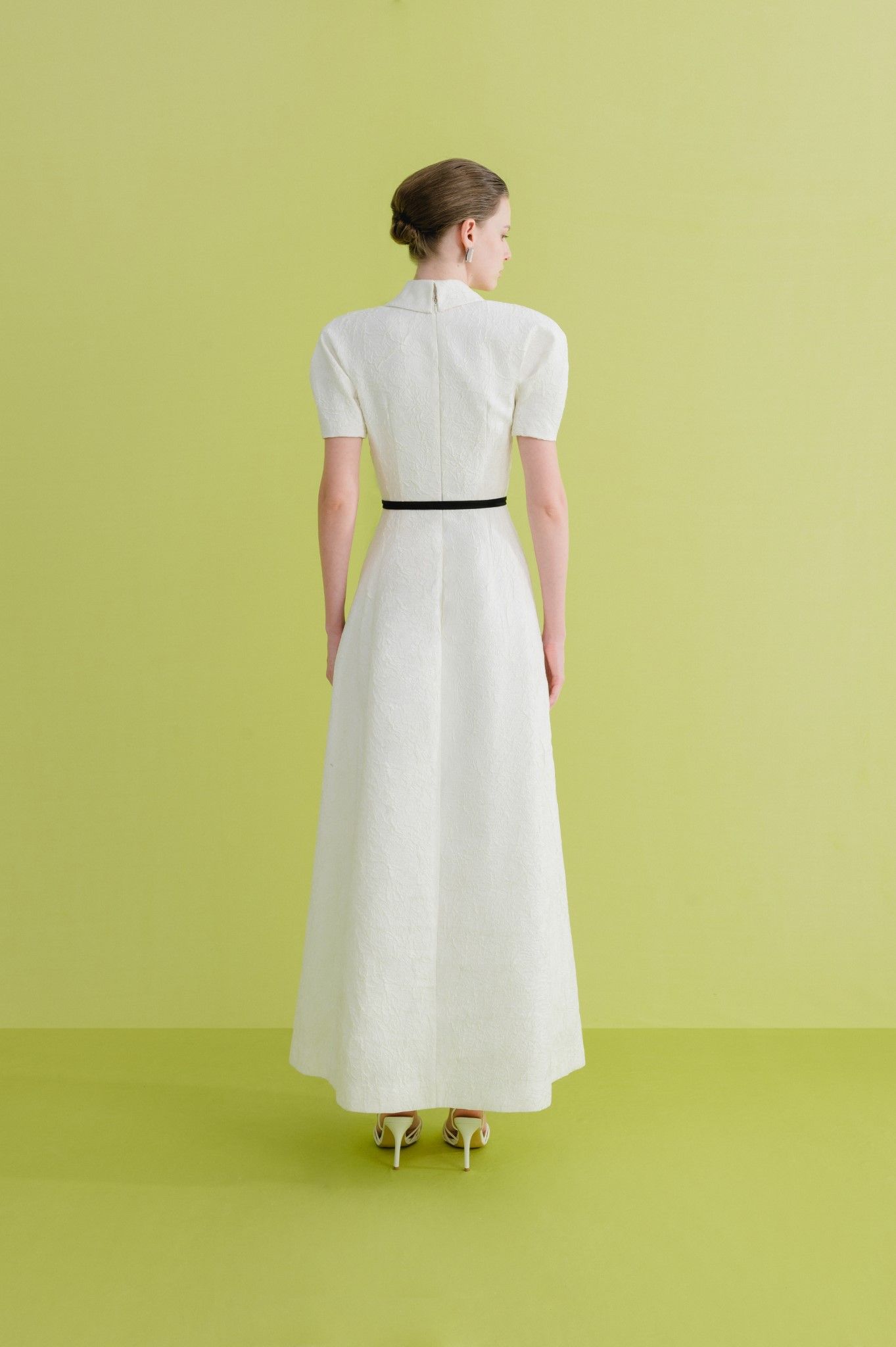 SATIN MIDI DRESS