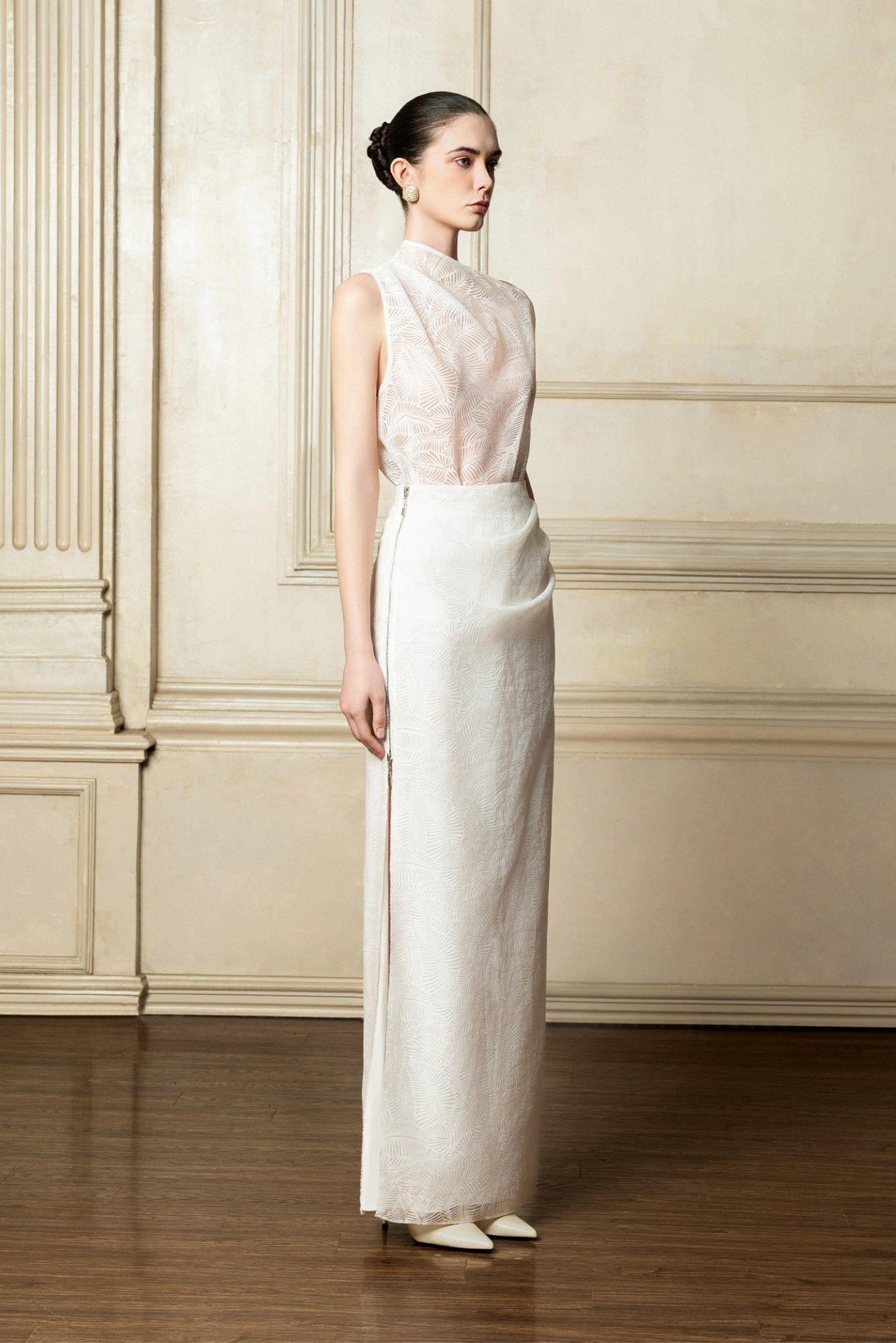 ALETHEA ASYMMEKIC SKIRT