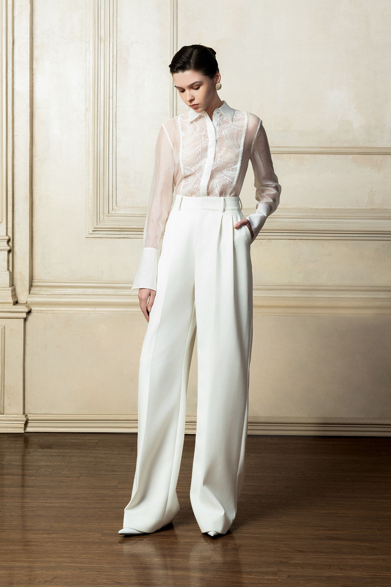 FALLON POINTED COLLAR SHIRT