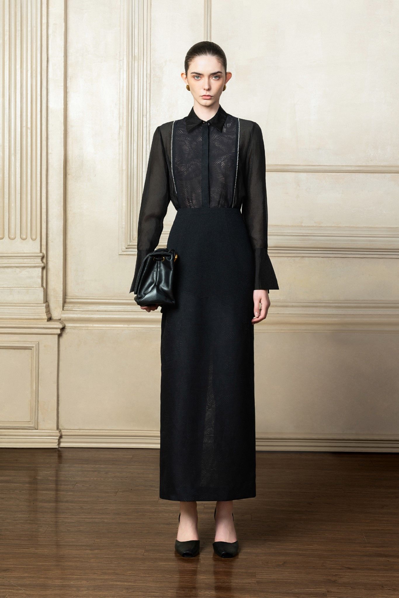 FALLON POINTED COLLAR SHIRT