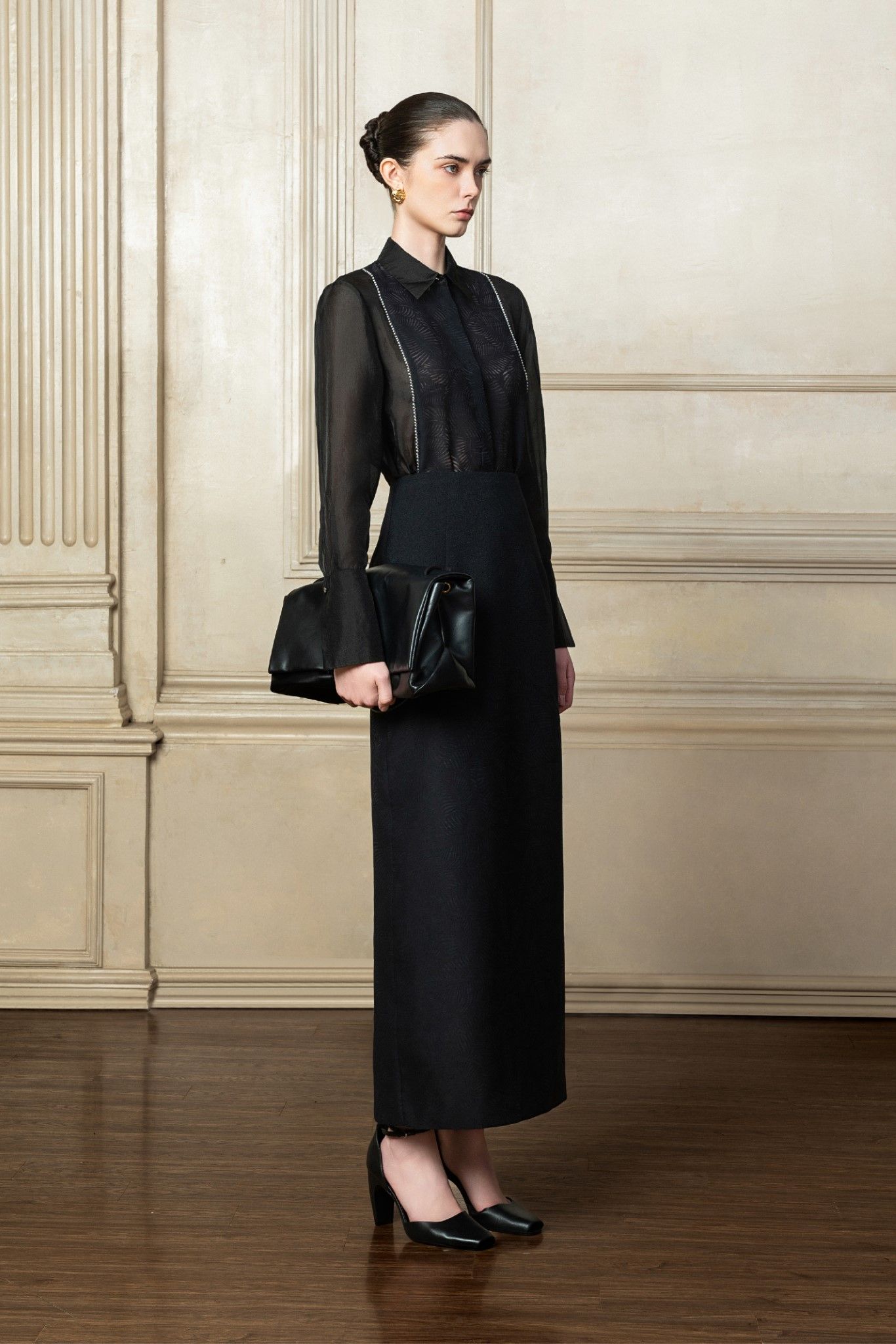FALLON POINTED COLLAR SHIRT