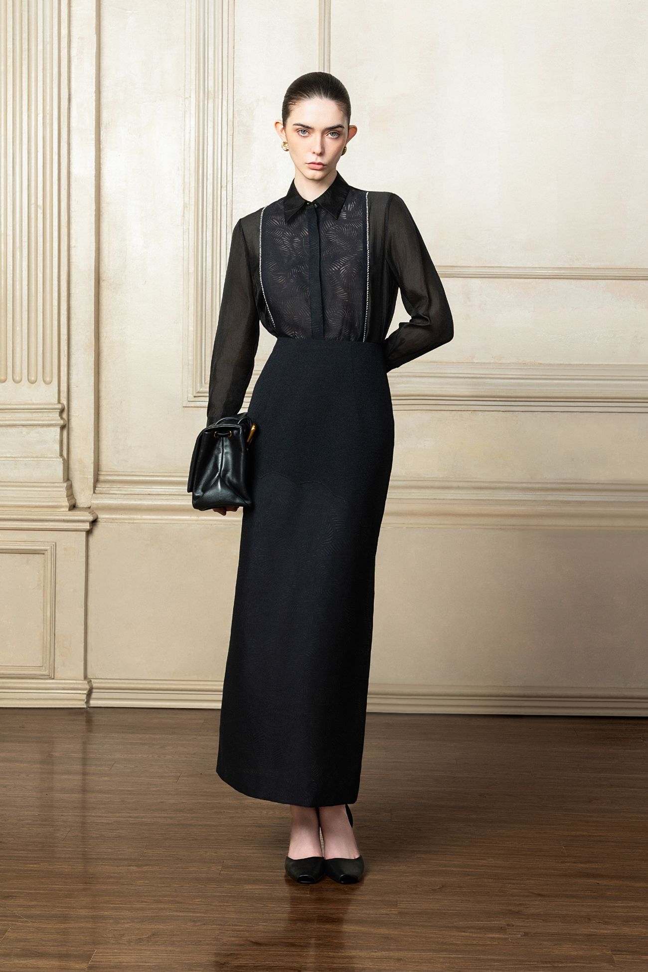 FALLON POINTED COLLAR SHIRT