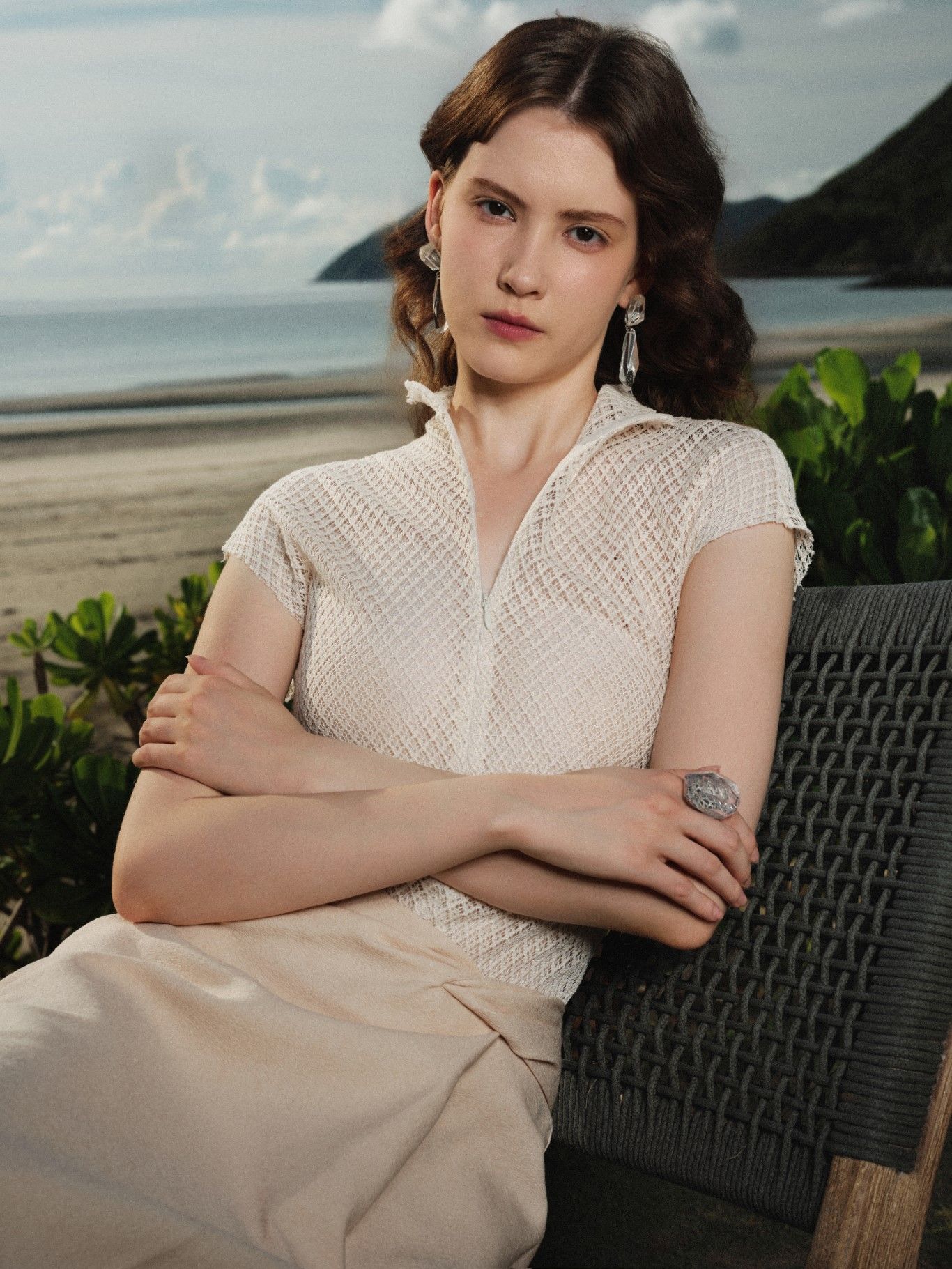 SUSAN LACE TOP