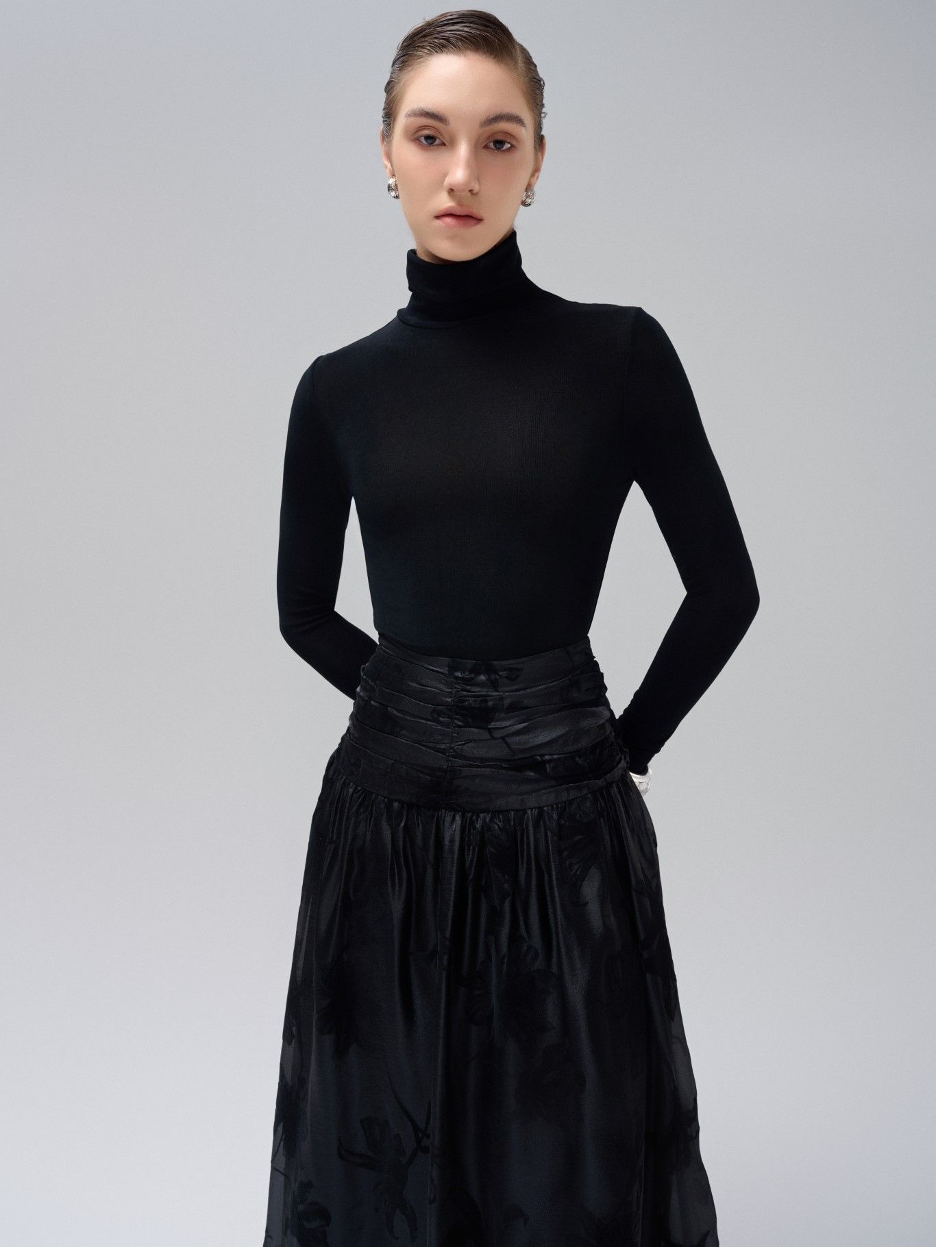 WILFRED KNIT WOOL TOP
