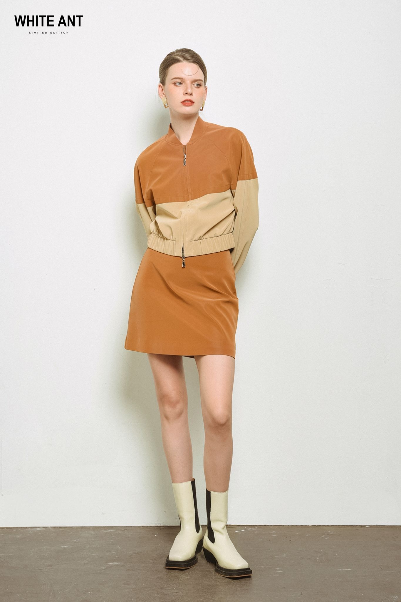 CHASI LEATHER BOMBER JACKET