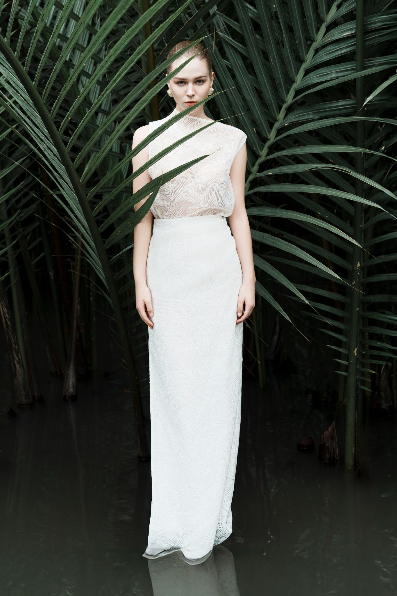 ALETHEA ASYMMEKIC SKIRT
