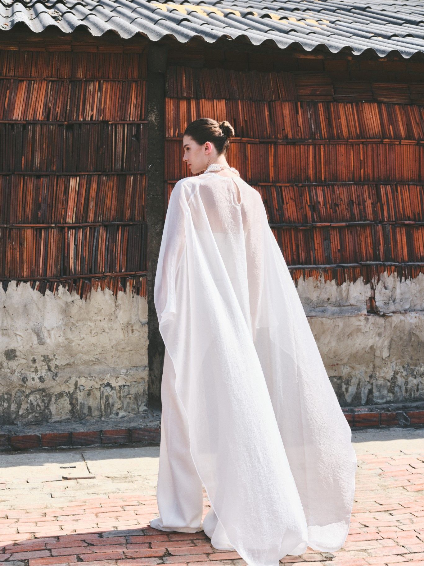 AMI CUPRO LONG CAPE