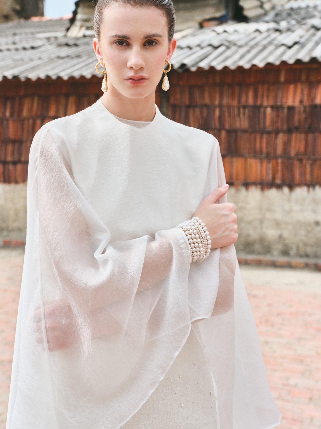 AMI CUPRO LONG CAPE