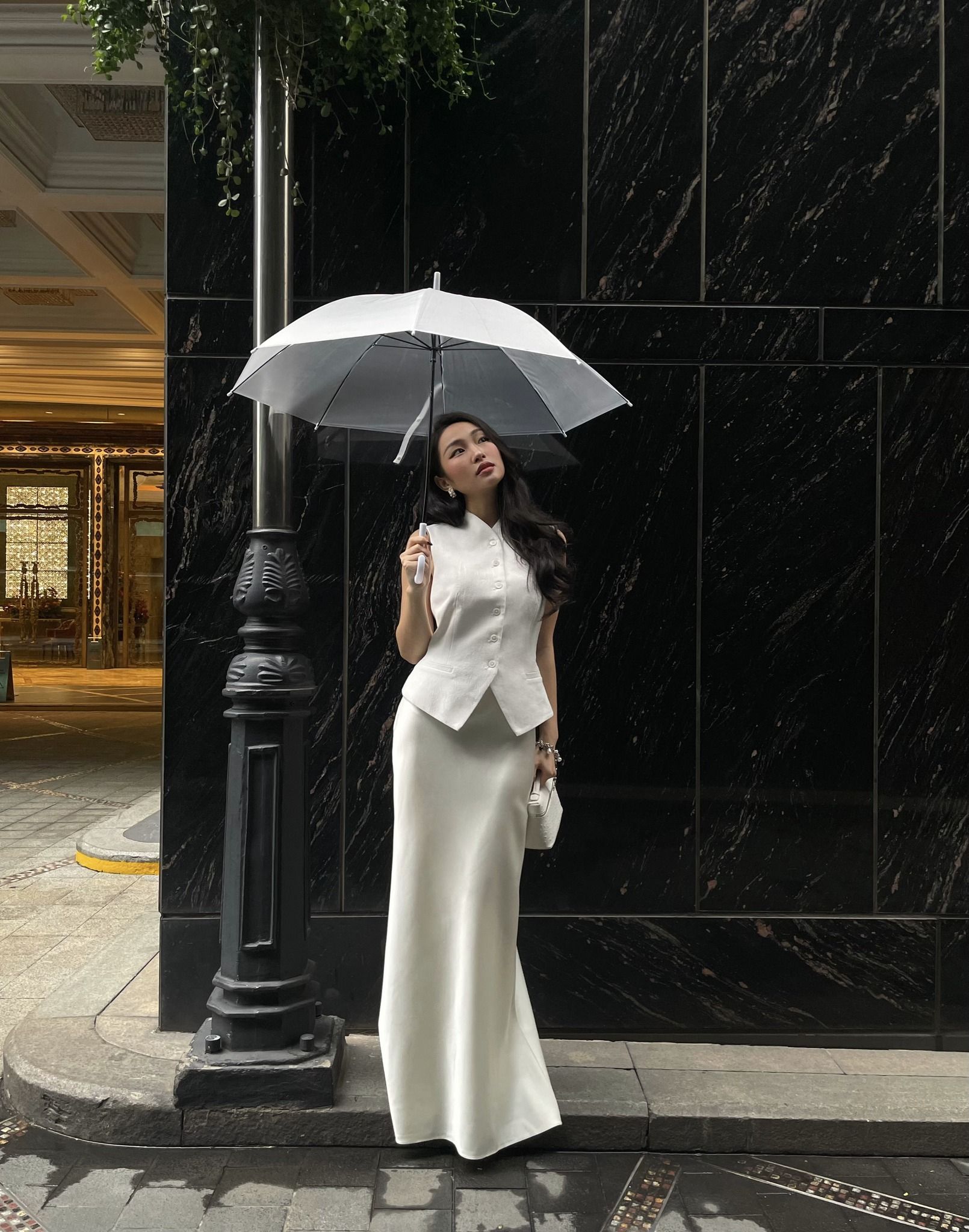 @ha.vy X AUDREY JACKET - LRIDA SKIRT