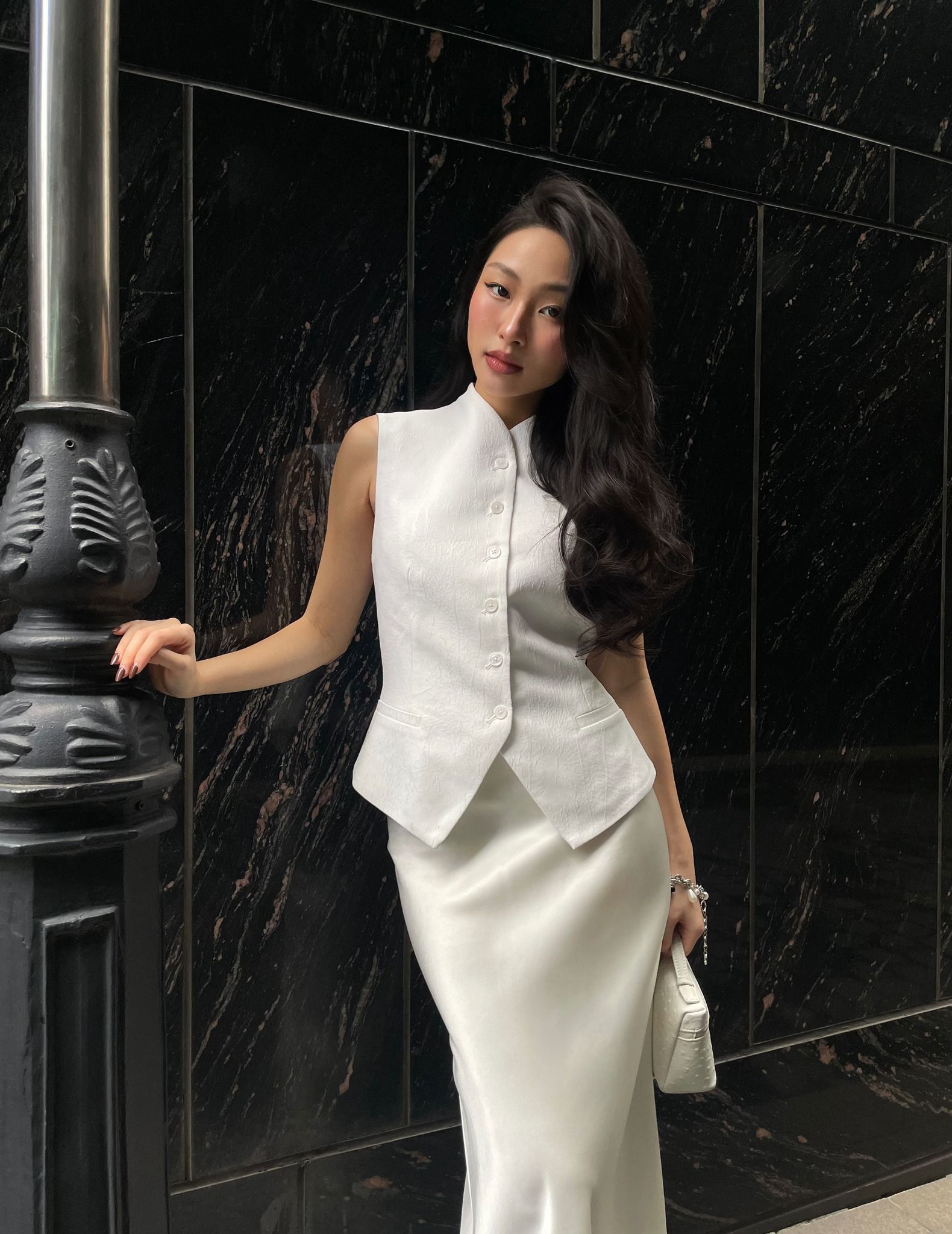 @ha.vy X AUDREY JACKET - LRIDA SKIRT