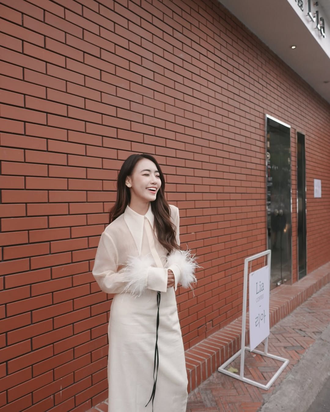Ms. Charmmie Vu X ESBER BLOUSE - HIRA SKIRT