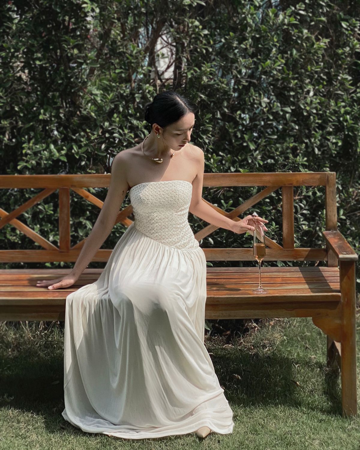 Trần Trúc X VINCENT MAXI DRESS