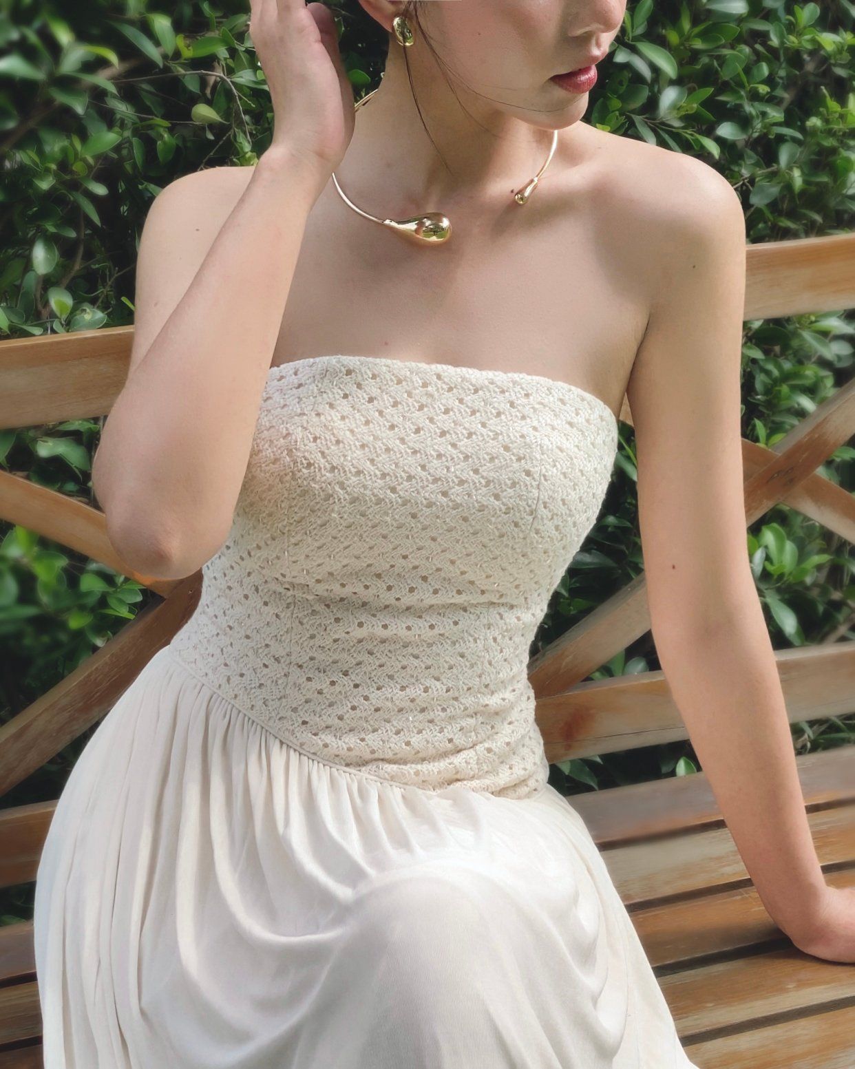 Trần Trúc X VINCENT MAXI DRESS