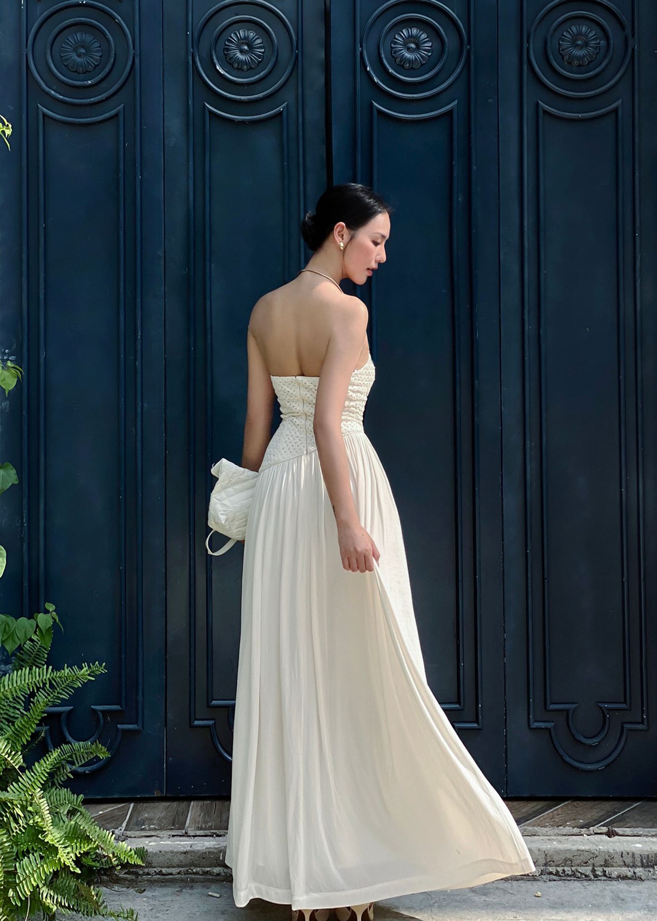 Trần Trúc X VINCENT MAXI DRESS