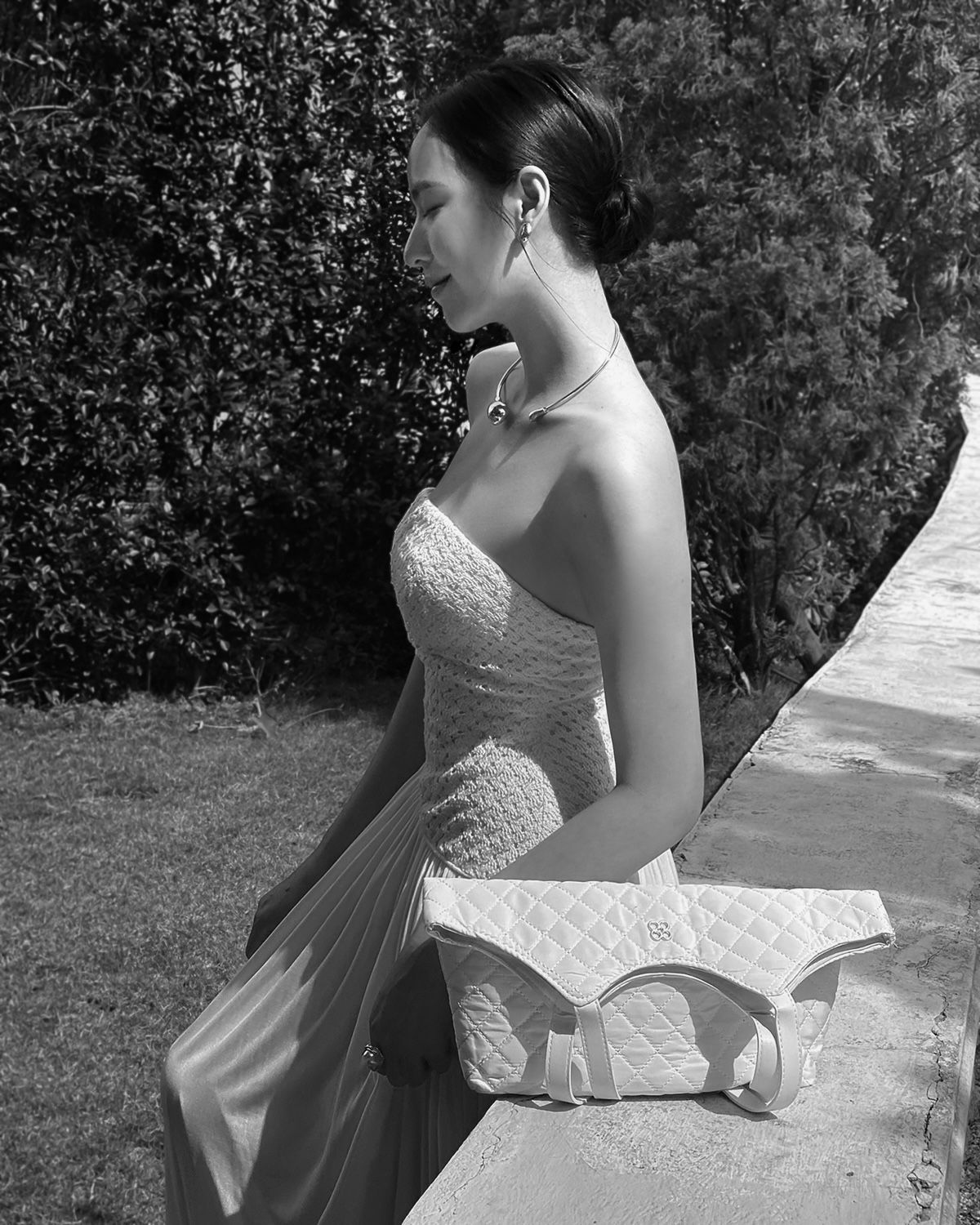 Trần Trúc X VINCENT MAXI DRESS