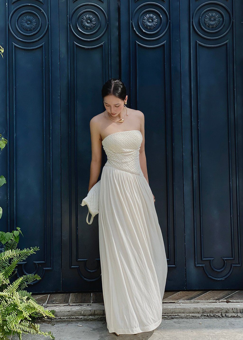 Trần Trúc X VINCENT MAXI DRESS