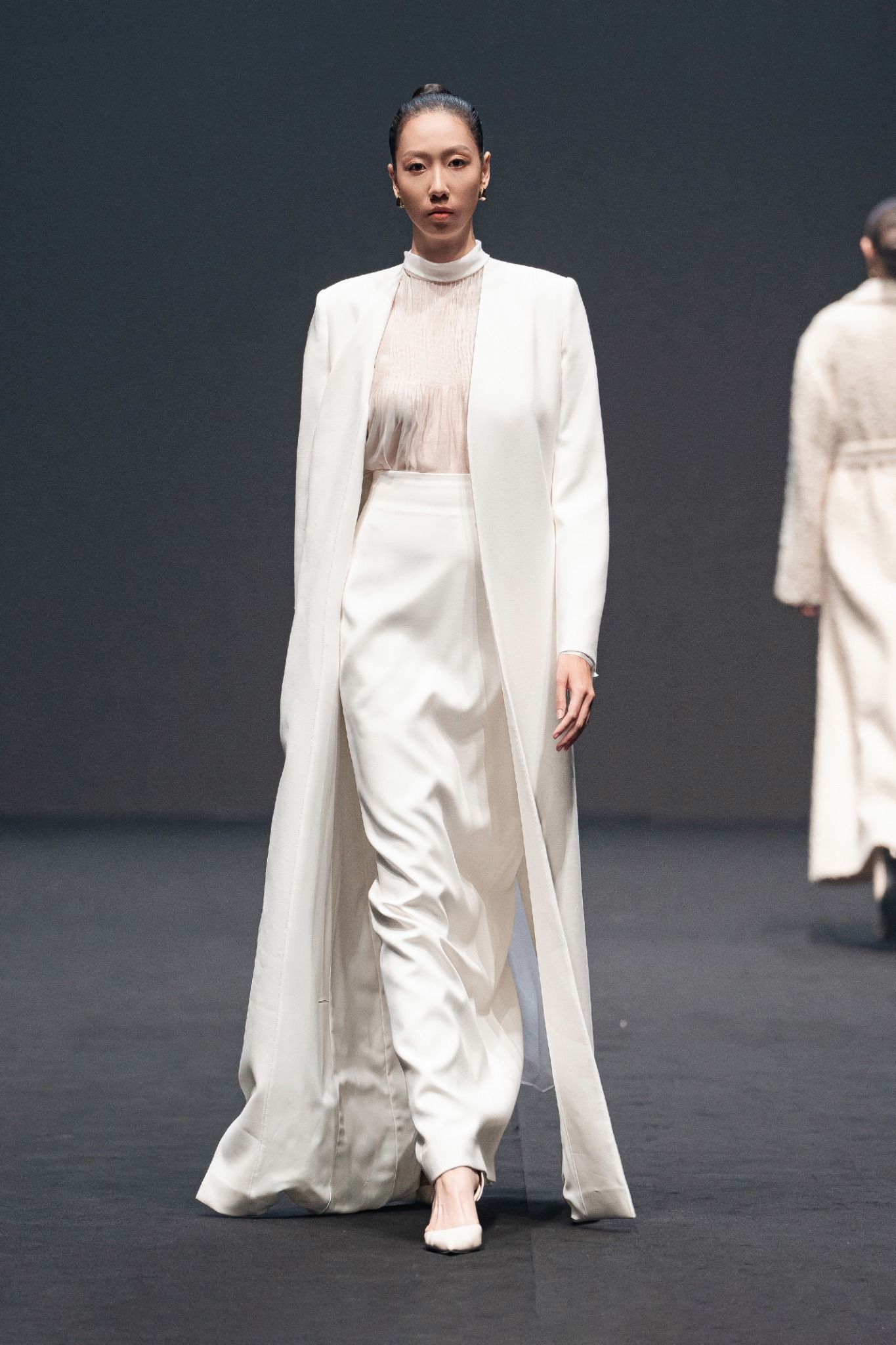 PIANA LONG WHITE COAT