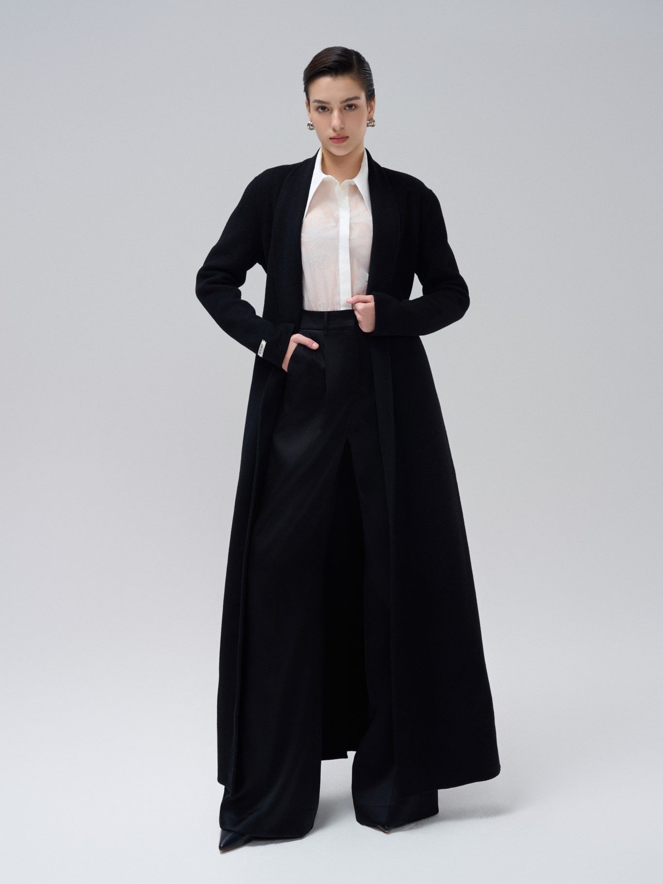 ANDREA CASHMERE LONG COAT