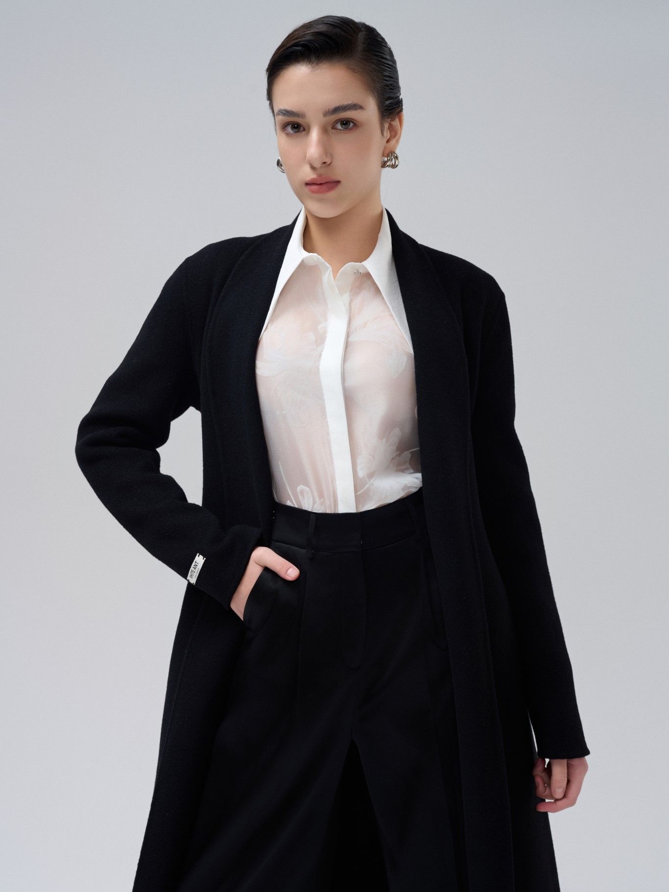 ANDREA CASHMERE LONG COAT