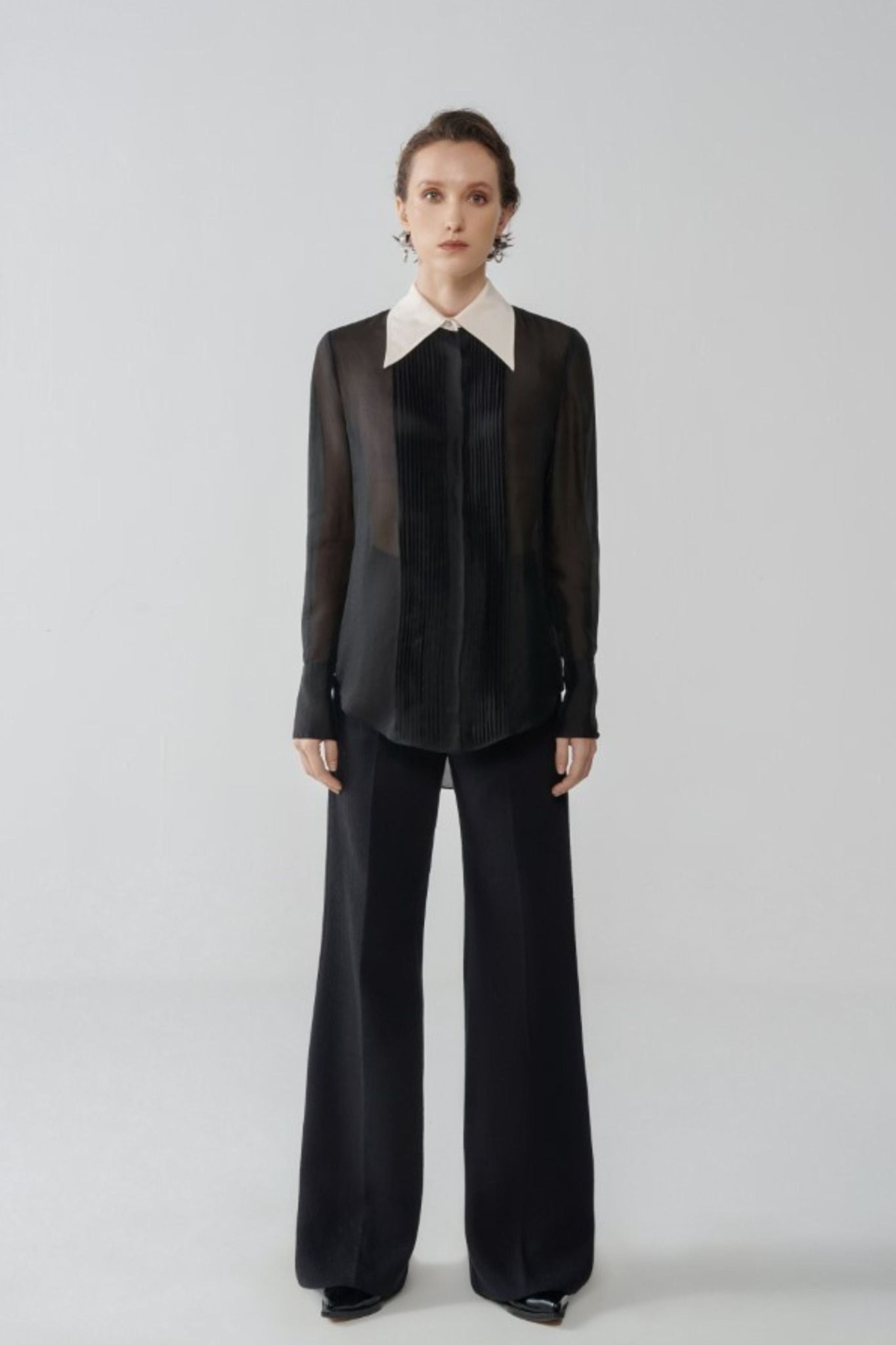 LAURIE HIGH WAISTED WIDE LEG TROUSERS