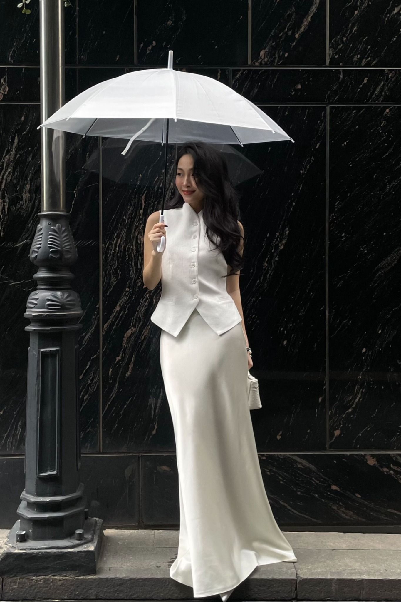 @ha.vy X AUDREY JACKET - LRIDA SKIRT