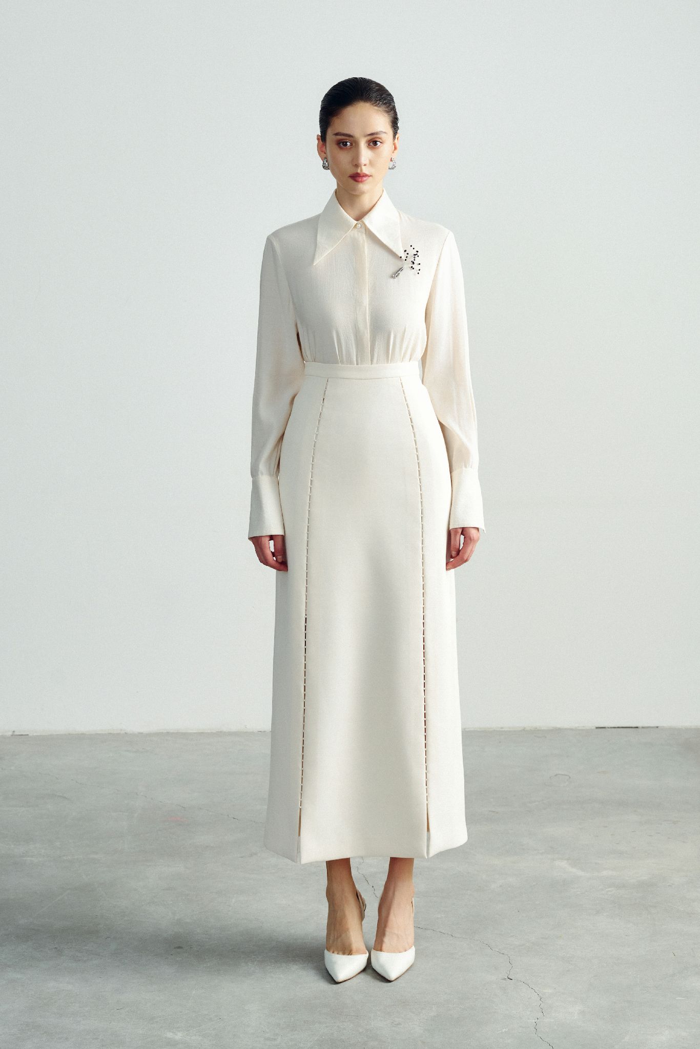 ORIANA SLIP SKIRT
