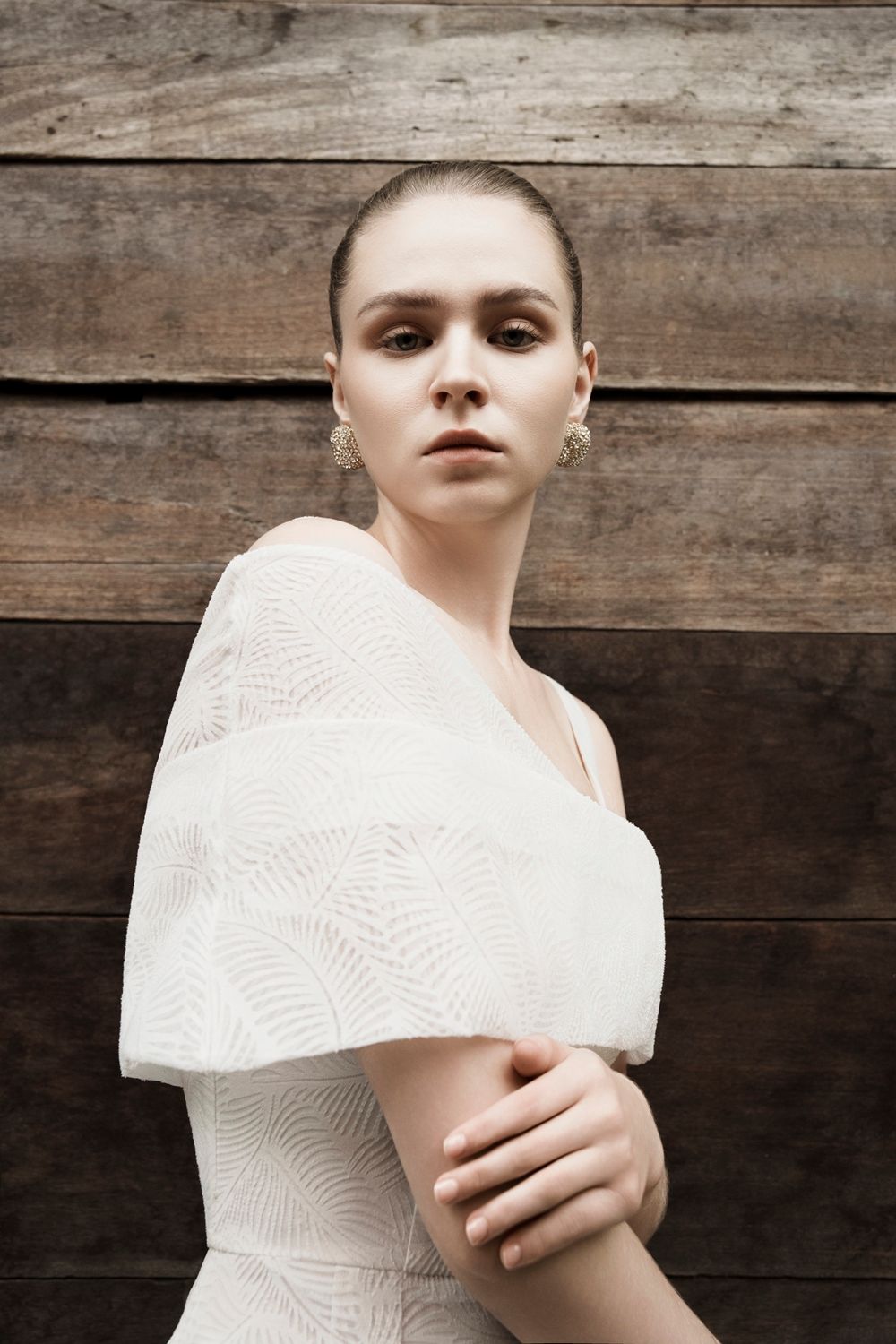 DESI OFF THE SHOULDER DRESS