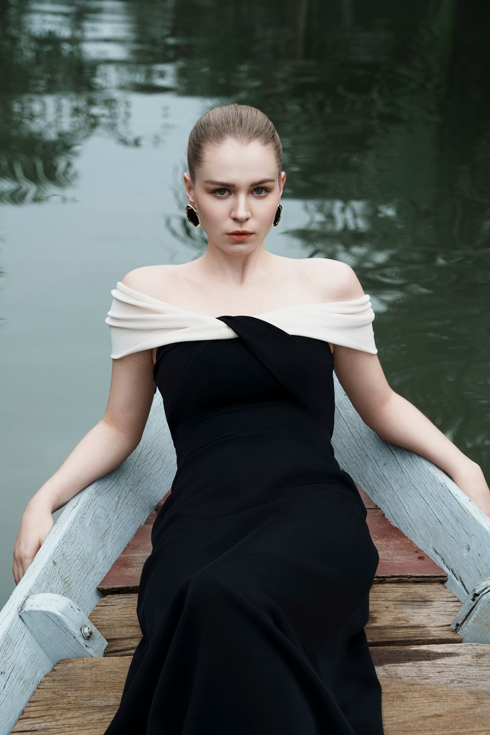 LUNA OFF THE SHOULDER DRESS