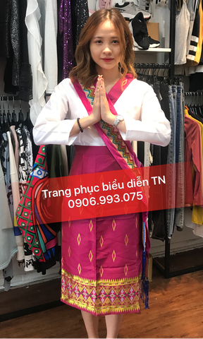  NN27 - Trang Phục Lào Nữ 