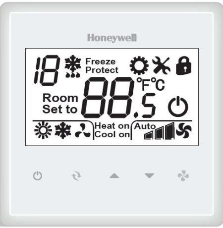 Bộ điều khiển nhiệt độ phòng Honeywell T6820A2001