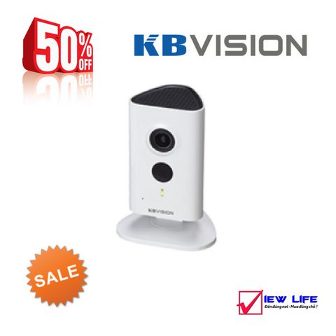 Camera IP WIFI KBVISION đàm thoại 2 chiều dùng trong nhà Camera IP WIFI KBVISION đàm thoại 2 chiều dùng trong nhà
