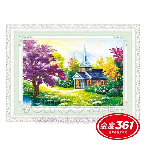Tranh thêu chữ thập Ailuo 31588 Tranh thêu chữ thập Ailuo 31588