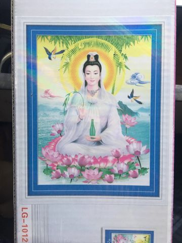 Tranh gắn đá quan thế âm LGG Tranh gắn đá quan thế âm LGG