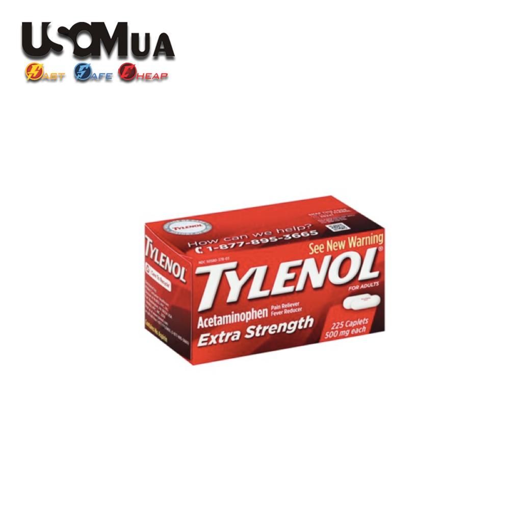 TPCN Tylenol Acetaminophen Extra Strength 500mg For Adults