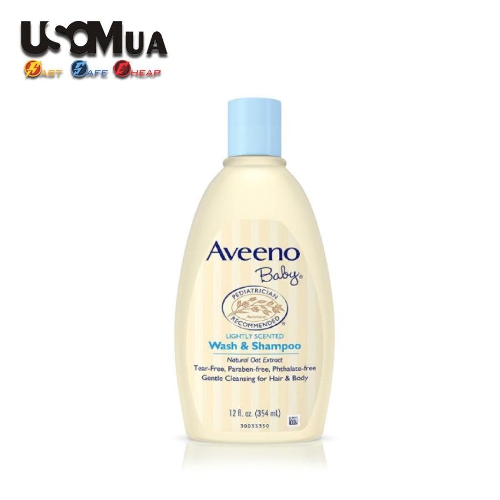 Tắm Gội Aveeno Baby With Natural Oat Extract