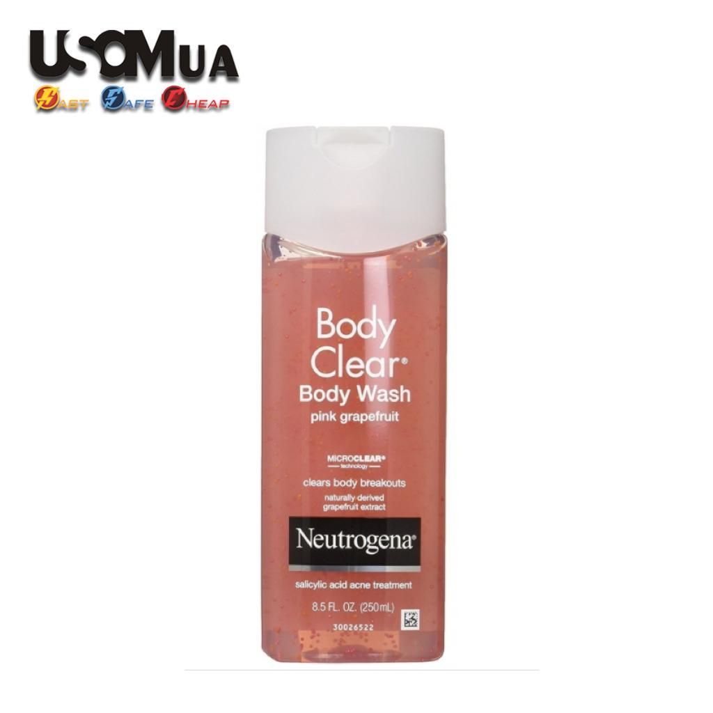 Sữa Tắm Neutrogena Body Clear Pink Grapefruit, 250ml