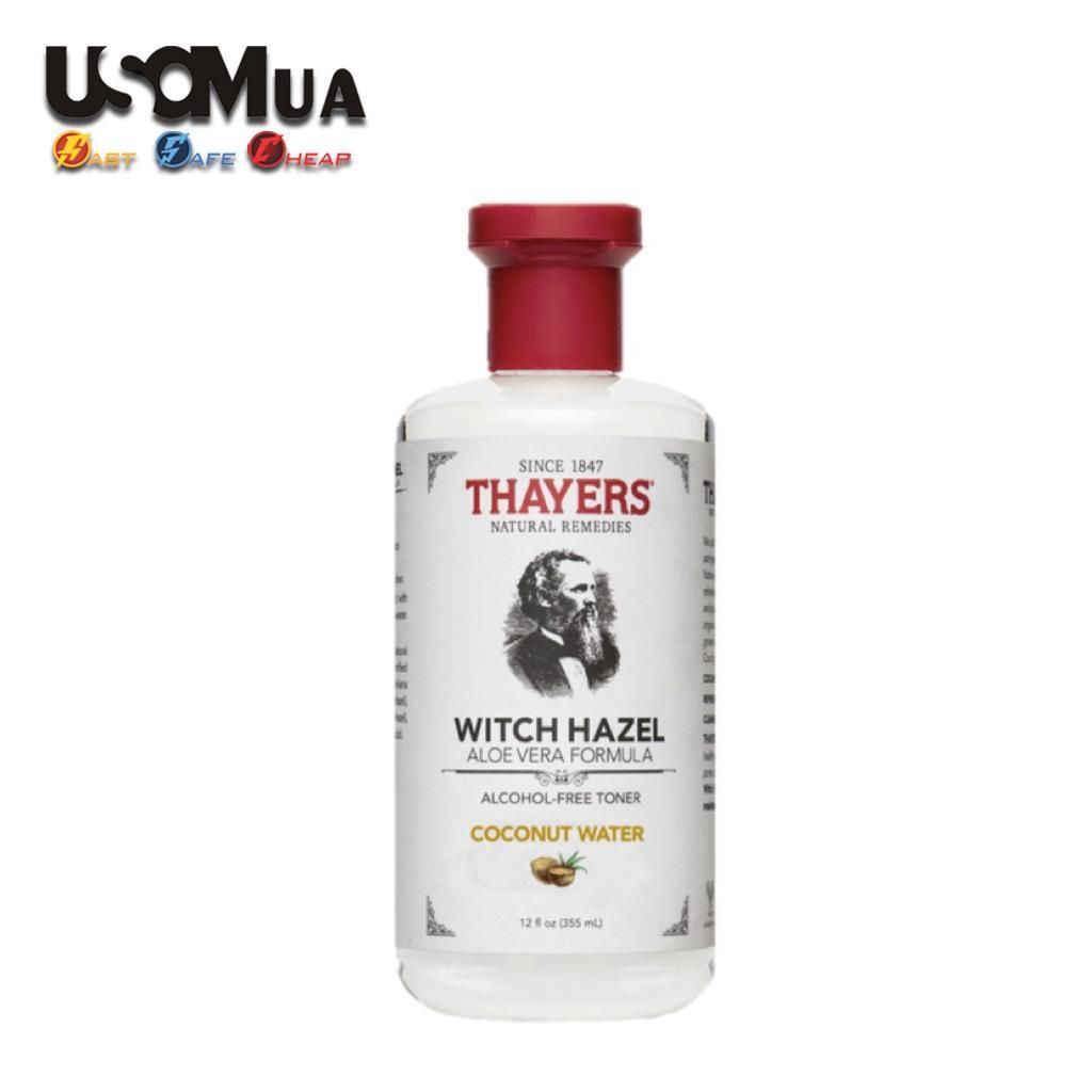 Toner Thayer Witch Hazel Aloe Vera Formula Alcohol-Free, 355ml