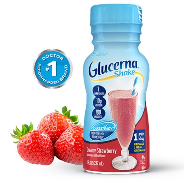 Sữa Nước Glucerna Shake, 24 Bottles