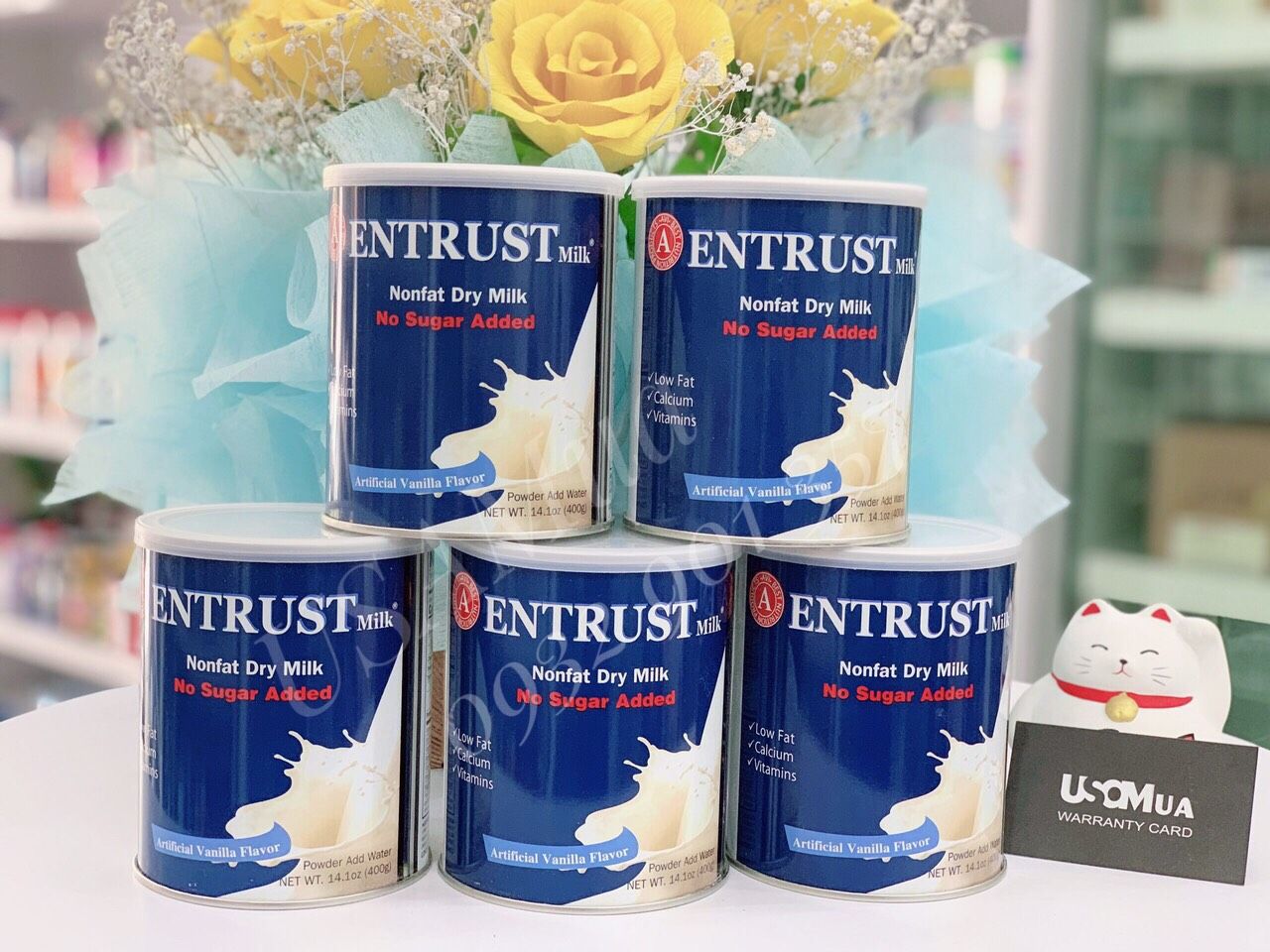 Sữa Bột Entrust Tốt Cho Bệnh Tiểu Đường- 400g