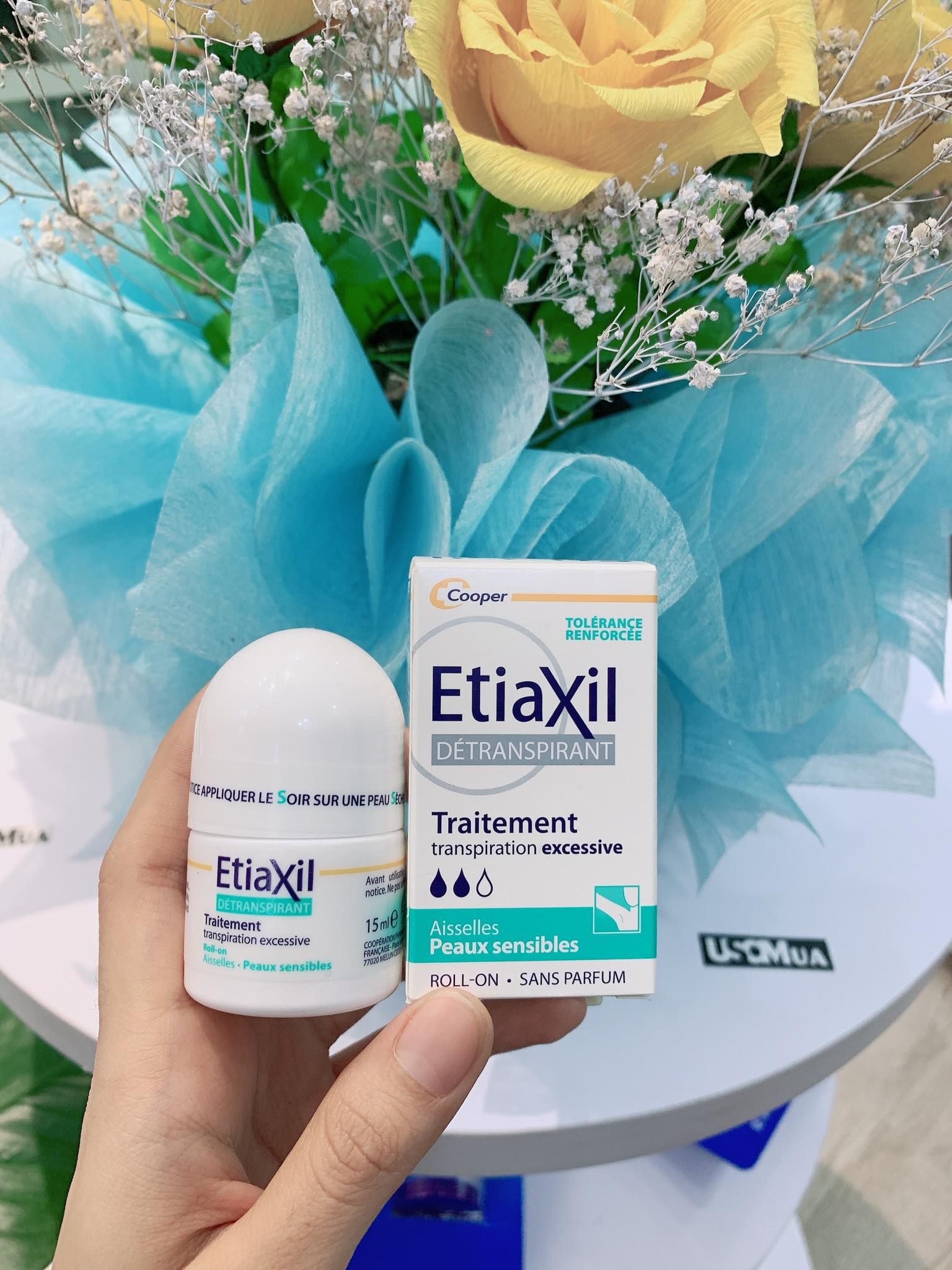 Lăn Khử Mùi ETIAXIL Traitement, 15ml