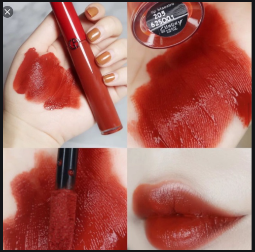 giorgio armani lip maestro 205