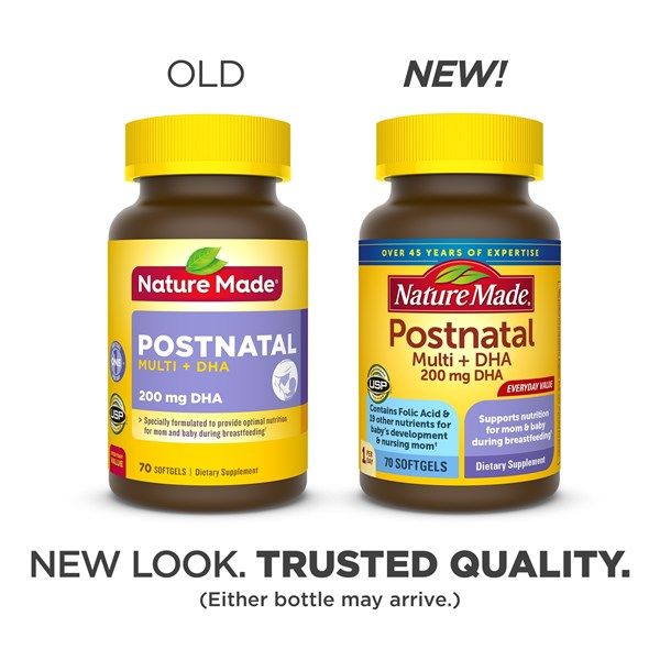 TPCN Nature Made Postnatal Multi + 200mg DHA