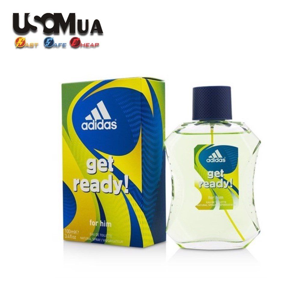 Nước Hoa Adidas Get Ready Eau De Toilette, 100ml