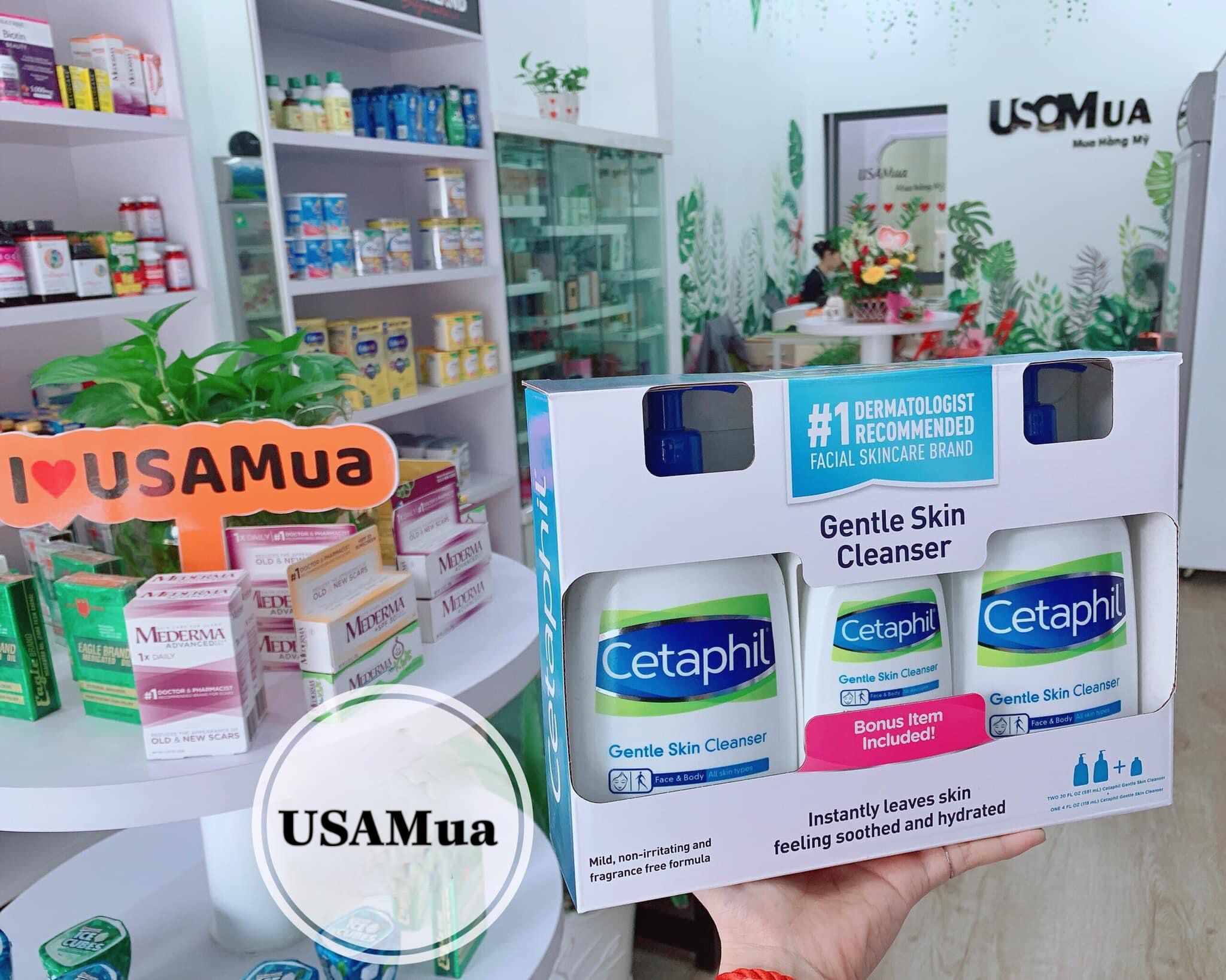 Sữa Rửa Mặt CETAPHIL Gentle Skin For All Skin Types, Face & Body